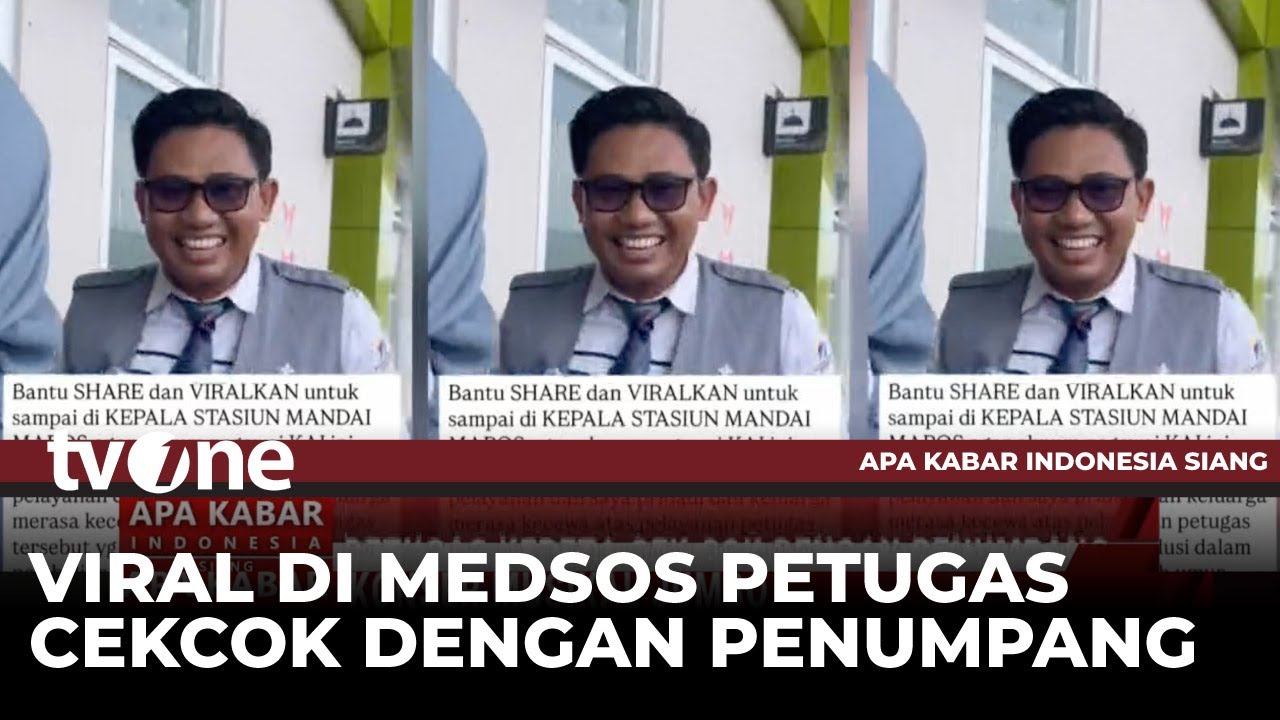 Youtube Thumnail image of : Ibu-ibu Ngamuk dengan Petugas Stasiun Gegara Tidak Bisa Naik Kereta, Ini Alasannya | AKIS tvOne